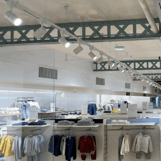 Les meilleurs spots sur rail pour chaque type de magasin