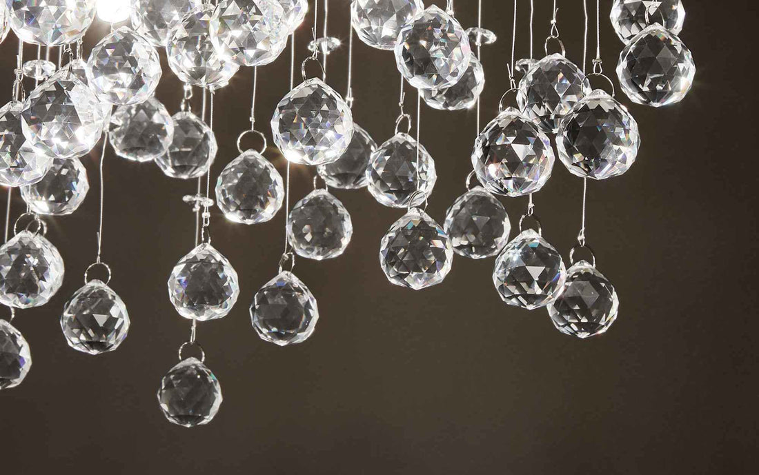 Guide d'achat : plafonnier à pampilles en cristal pour un intérieur élégant