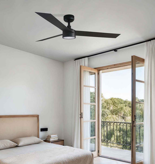 Ventilateur de plafond avec tige plus longue