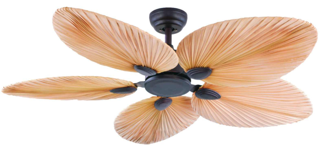 Ventilateur Colonial: Le Must-Have de 2024 aux Pales en Feuilles de Palmier Naturelles