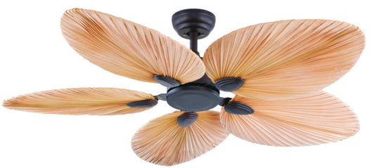 Ventilateur Colonial: Le Must-Have de 2024 aux Pales en Feuilles de Palmier Naturelles