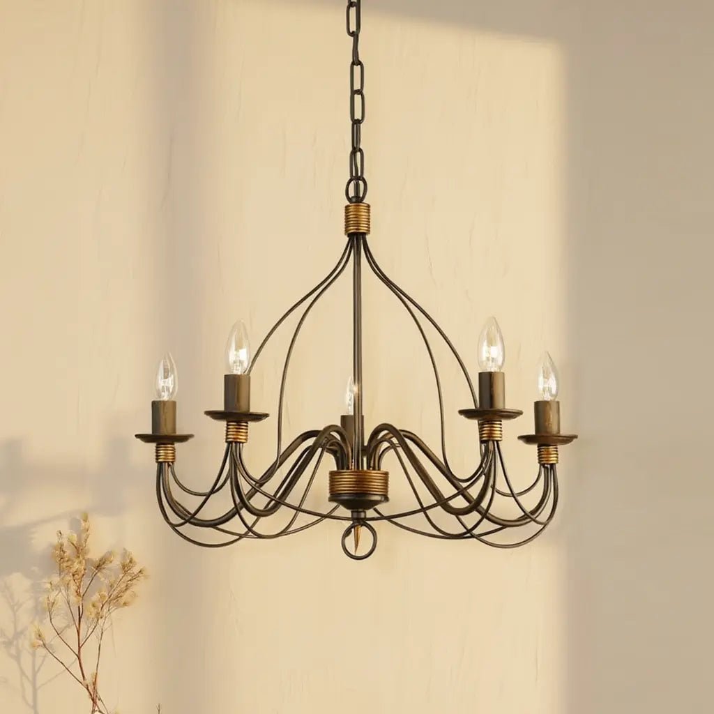 Suspension CORTE-SP5 rouille effet antique