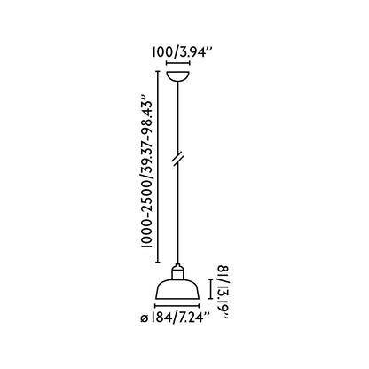 Suspension TATAWIN-S opale