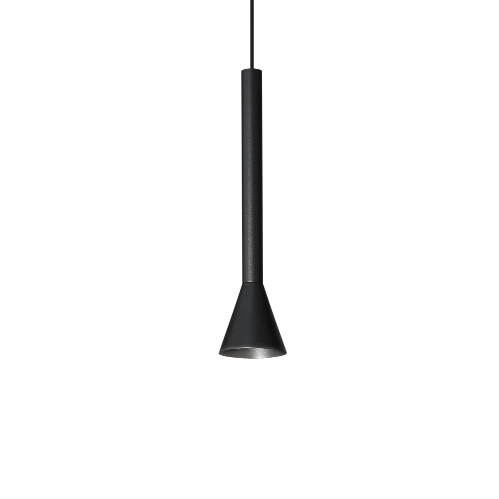 Suspension LED DIESIS noire - Élégance lumineuse pour votre intérieur - Lumisign