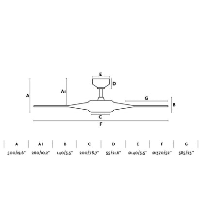 Ventilateur de plafond COCOSventilateur de plafond - Lumisign