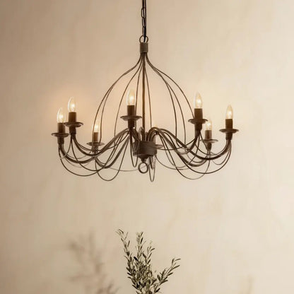 Suspension CORTE-SP8 rouille effet antique