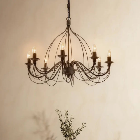 Suspension CORTE-SP8 rouille effet antique