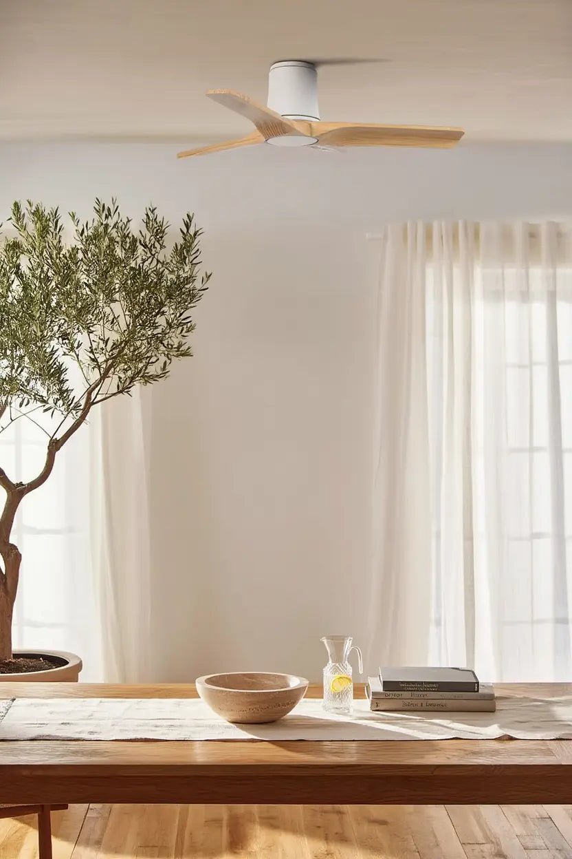 Ventilateur de plafond HEYWOOD TUB S blanc