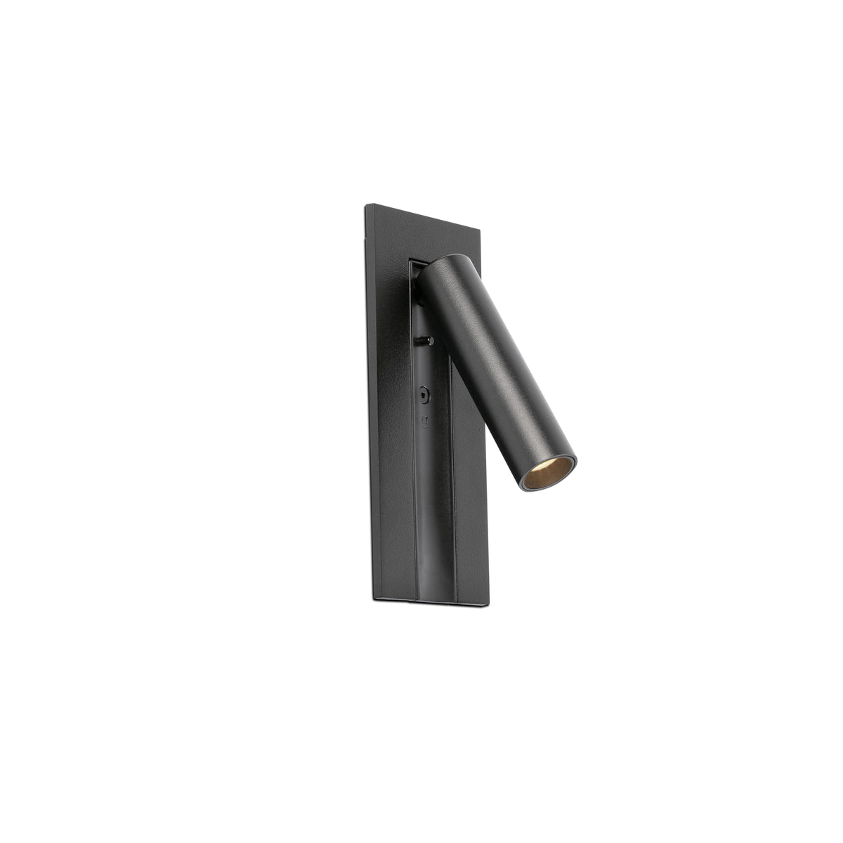 Liseuse encastrable GABO Faro noir mat, tête orientable
