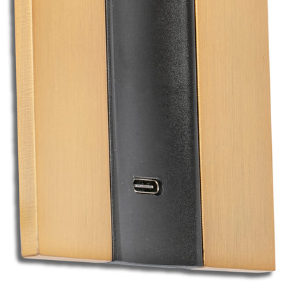 Liseuse encastrable LED GABO USB-C Faro 4W 2700K orientable, port de charge