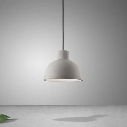 Vue d'ensemble de la suspension en béton OIL-5 : Élégance industrielle pour votre intérieur