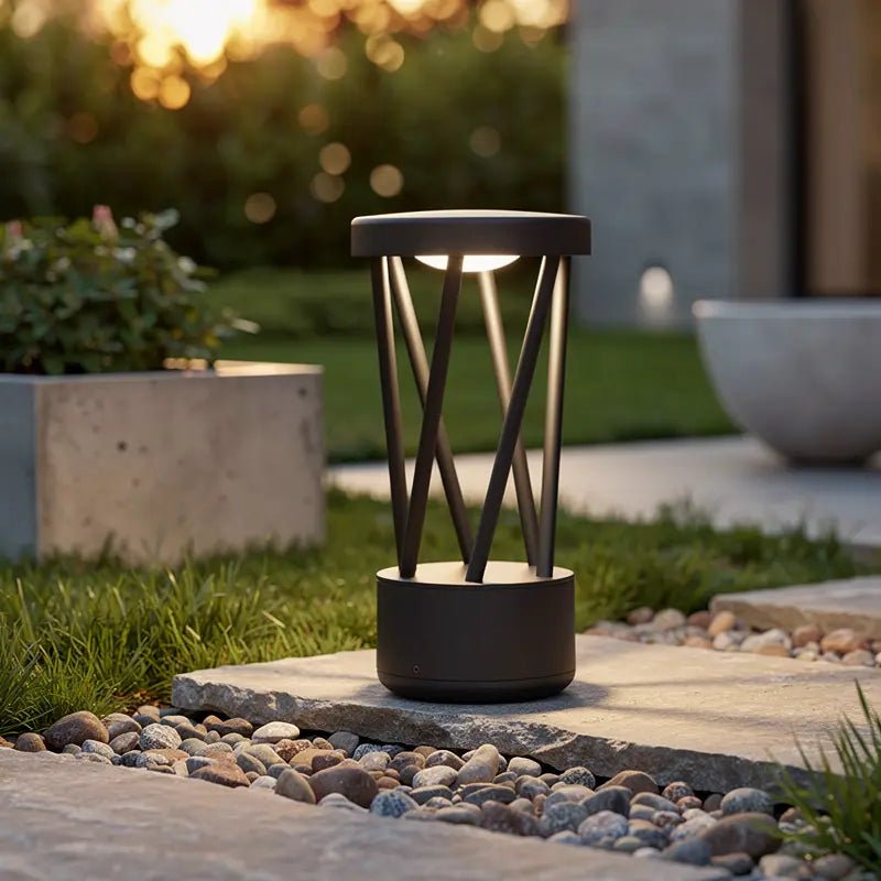 Borne LED extérieure TWIST-1 300 mm | Éclairage jardin IP65