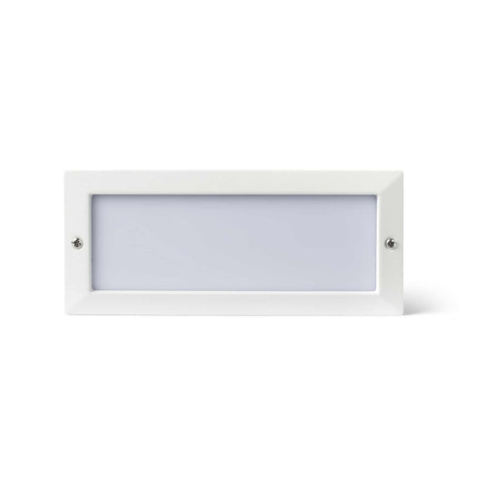 Applique extérieure encastrable LED 5W STRIPE blanche