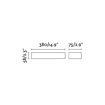 Applique extérieure LED DORO-20 anthracite