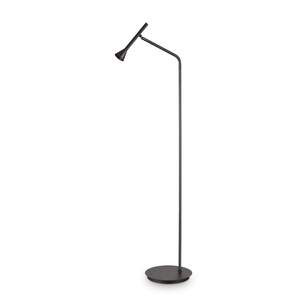 Lampadaire LED DIESIS noir : élégance lumineuse - Lumisign