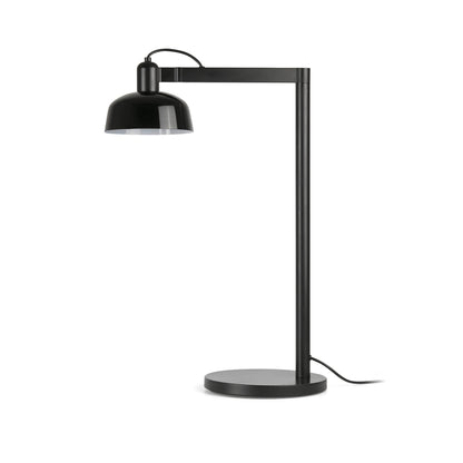 Lampe de table TATAWIN noir verre noir