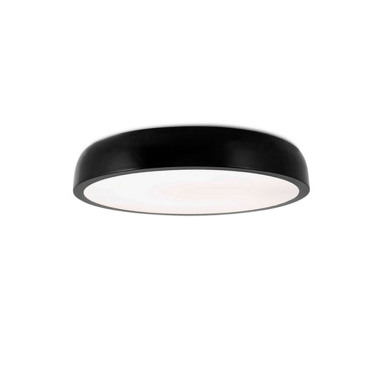Plafonnier Cocotte LED noir diamètre 430 mm