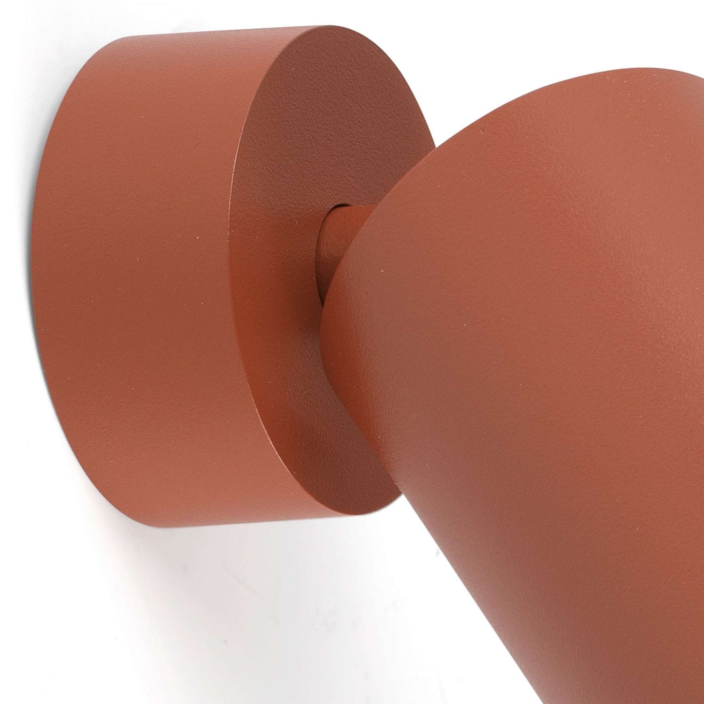 détail Spot en saillie orientable STAN terre cuite