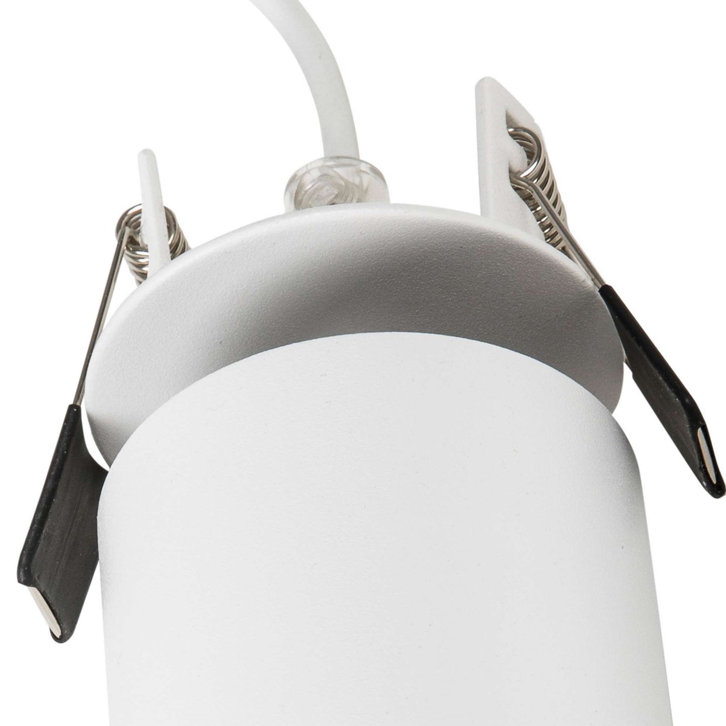 détail Spot plafond semi-encastrable STAN blanc mat