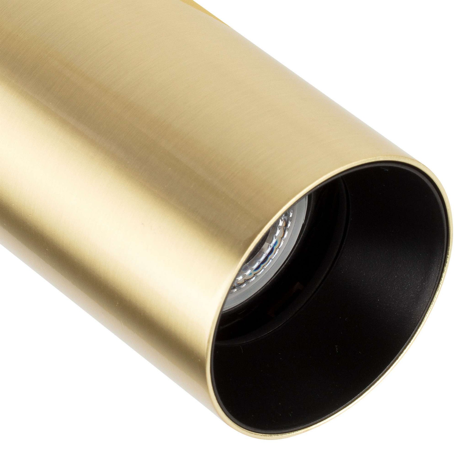 Détail Spot plafond semi-encastrable STAN or satin