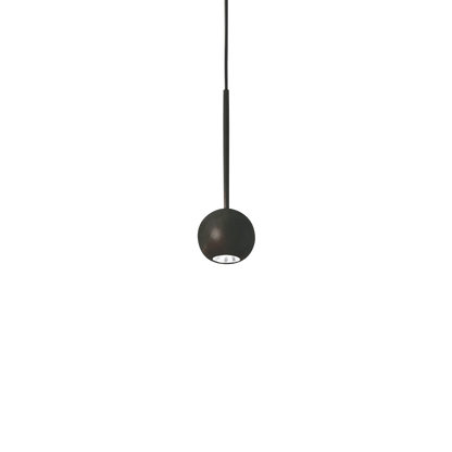 Premium Suspension ARCHIMEDE Sfera noire ou blanche made with acier et aluminium verni époxy. Offre un éclairage ajustable parfait pour cuisine.
