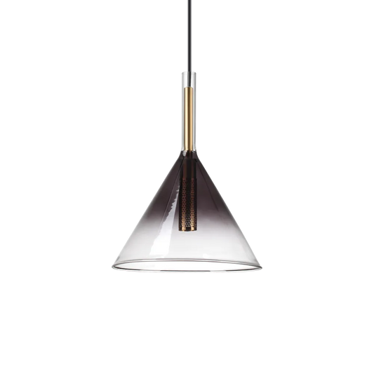 Suspension EMPIRE Cono - Hauteur ajustable de 500 à 2295 mm pour une lumière parfaite. Fixation magnétique sans vis.