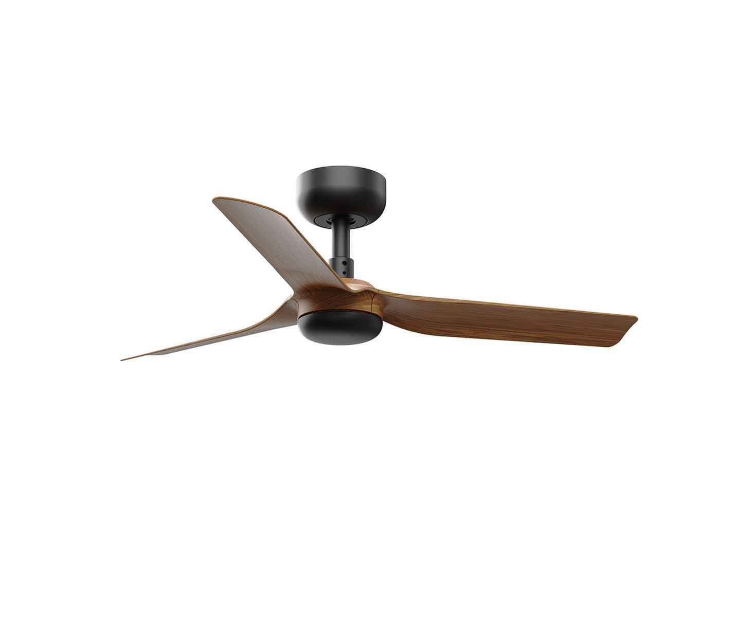 Ventilateur de plafond MINI PUNT noir pales bois