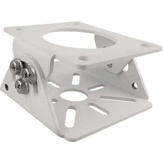 Adaptateur pour installation ventilateur sur plafond incliné 45° maxi