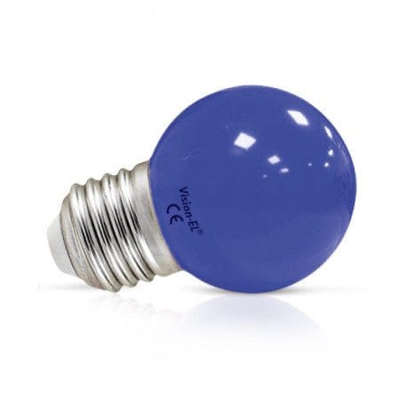 Ampoule led AMPOULE LED - E27 - 1 W bleu Miidex Lumisign