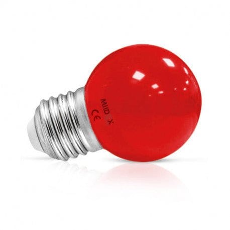 Ampoule led AMPOULE LED - E27 - 1 W rouge Miidex Lumisign