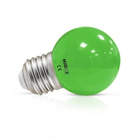 Ampoule led AMPOULE LED - E27 - 1 W verte Miidex Lumisign