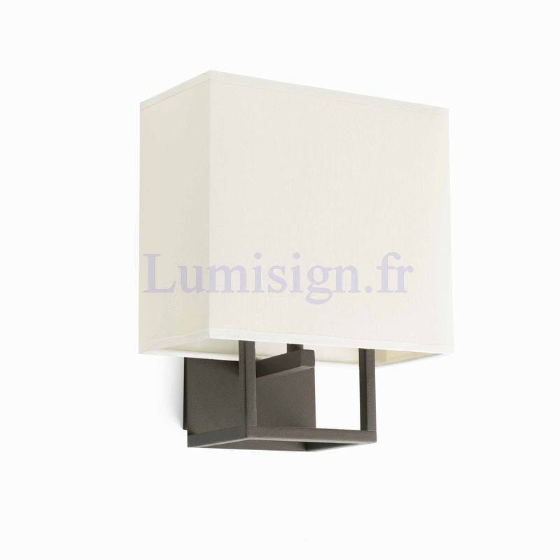 Applique liseuse Applique de chevet VESPER marron Faro Lumisign