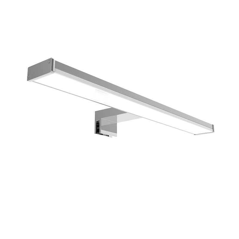 Applique LED miroir salle de bain 8 W éclairage chaud en situation