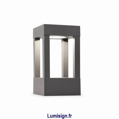 Borne extérieure Borne extérieure led AGRA-P anthracite H 20 Faro Lumisign