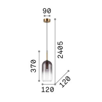 Suspension EMPIRE Cilindro