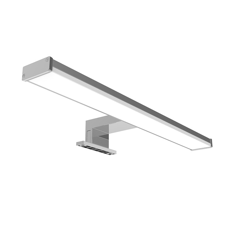 Applique LED salle de bain 12W, miroir IP44 - Éclairage chaud en situation