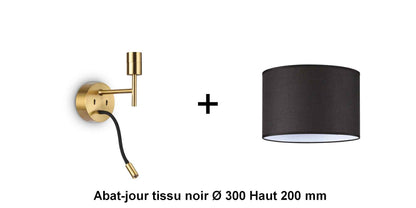 Applique liseuse laiton SET-UP à composer vous même
