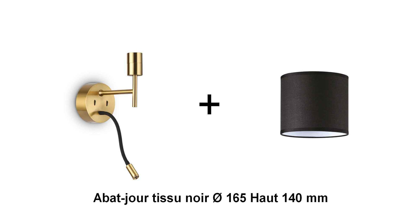 Applique liseuse laiton SET-UP à composer vous même