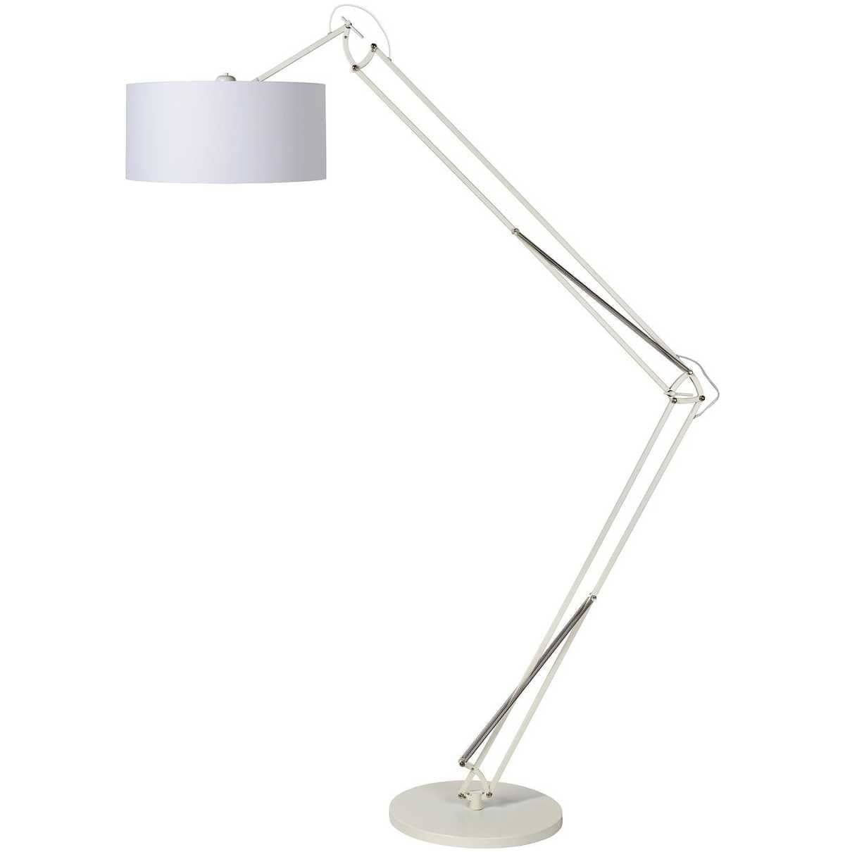 Lampadaire Lampadaire articulé MAX XXL blanc Lucide Lumisign