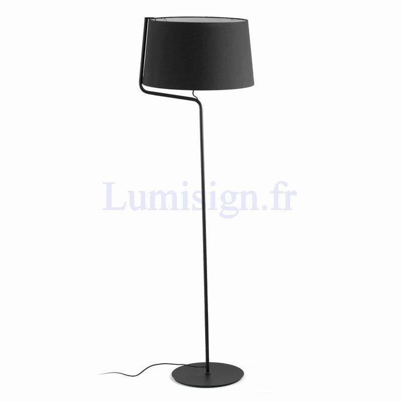 Lampadaire Lampadaire BERNI noir Faro Lumisign