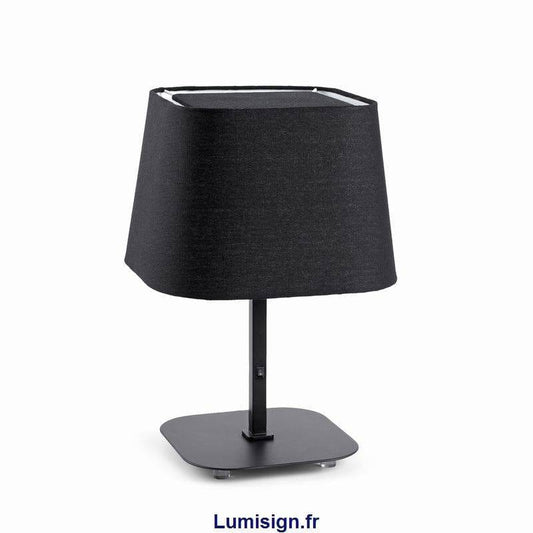 lampe a poser Lampe à poser SWEET blanche ou noire Faro Lumisign
