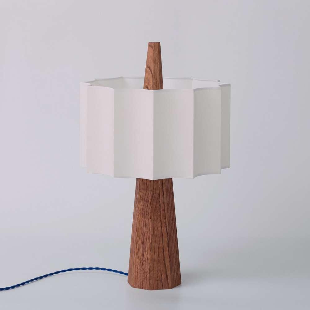 lampe a poser Lampe de table RAIN châtaignier Robin Lumisign