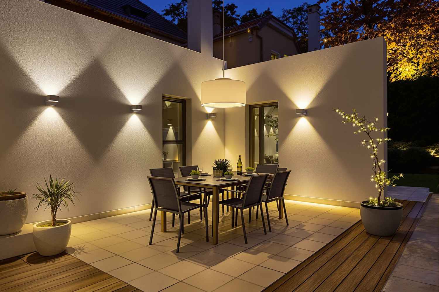 Toutes nos collections de luminaires extérieurs pour votre terrasse et votre jardin.