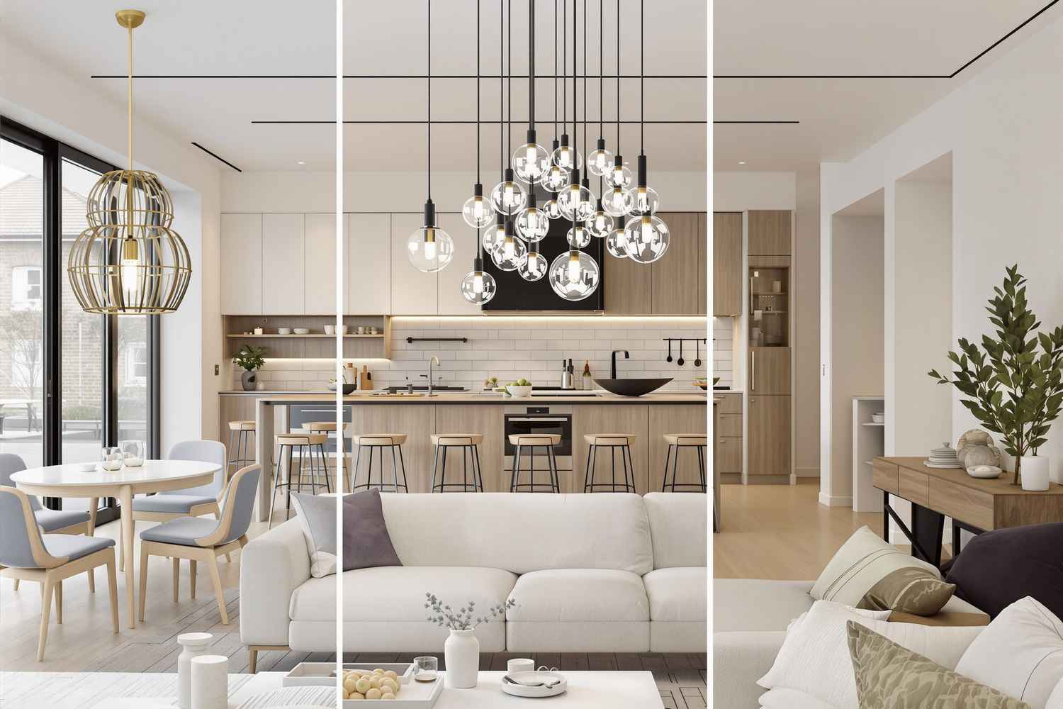 Découvrez nos collections de luminaires intérieurs, applique murale, suspension, spot encastrable pour toutes les pièces de la maison