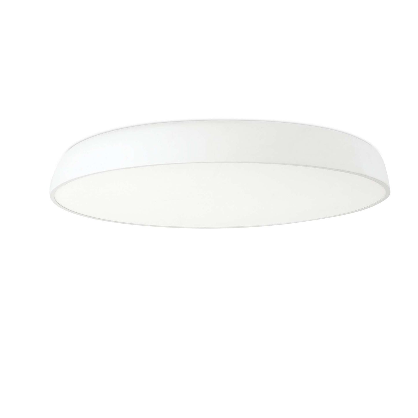 Plafonnier Plafonnier LED MEGA rond blanc 750 mm 52W Faro Lumisign