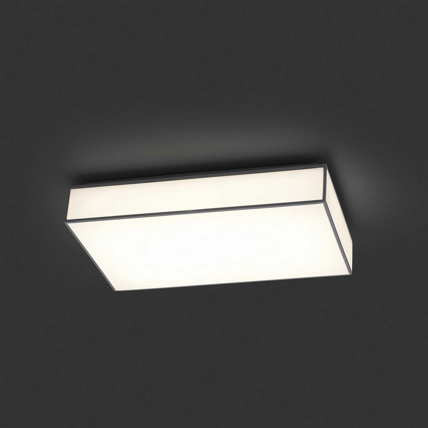 Plafonnier Plafonnier LED rectangle SLIK Faro Lumisign