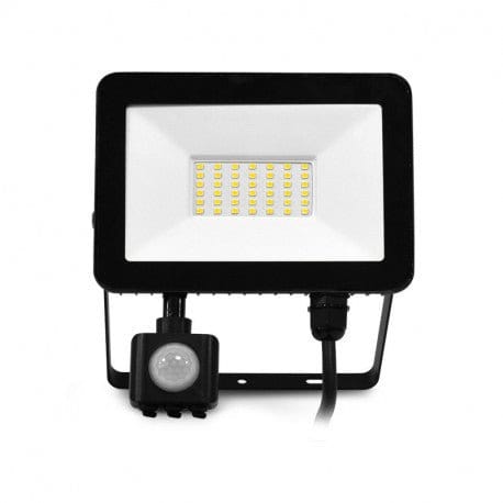 Projecteur Projecteur extérieur LED avec détecteur 30W blanc chaud Miidex Lumisign