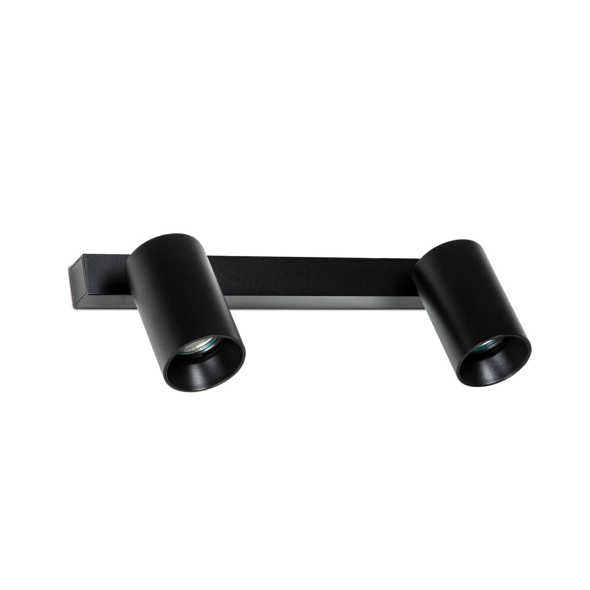 Rampe de spots orientables STAN-2 noir mat