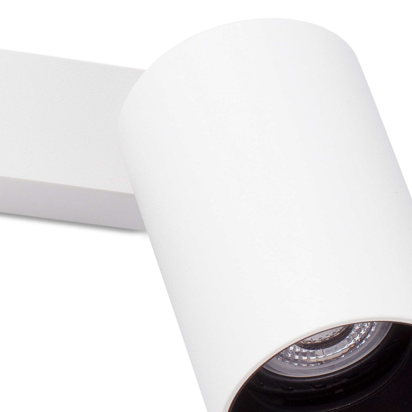 Détail Rampe de spots orientables STAN-3 blanc mat