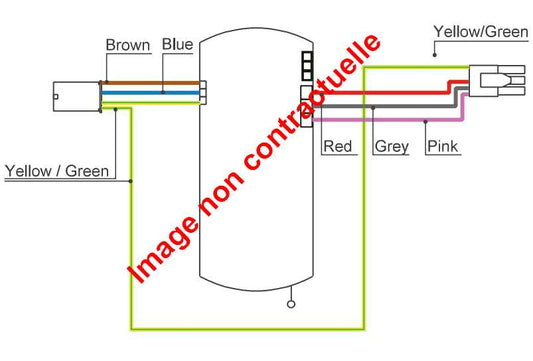 Récepteur pour ventilateur de plafond POLARIS 33346 - Lumisign